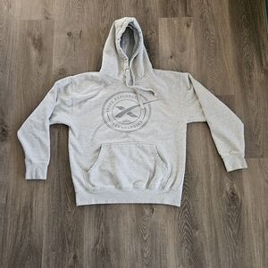 Gray Hoodie with SpaceX Logo Official Licensed Gear